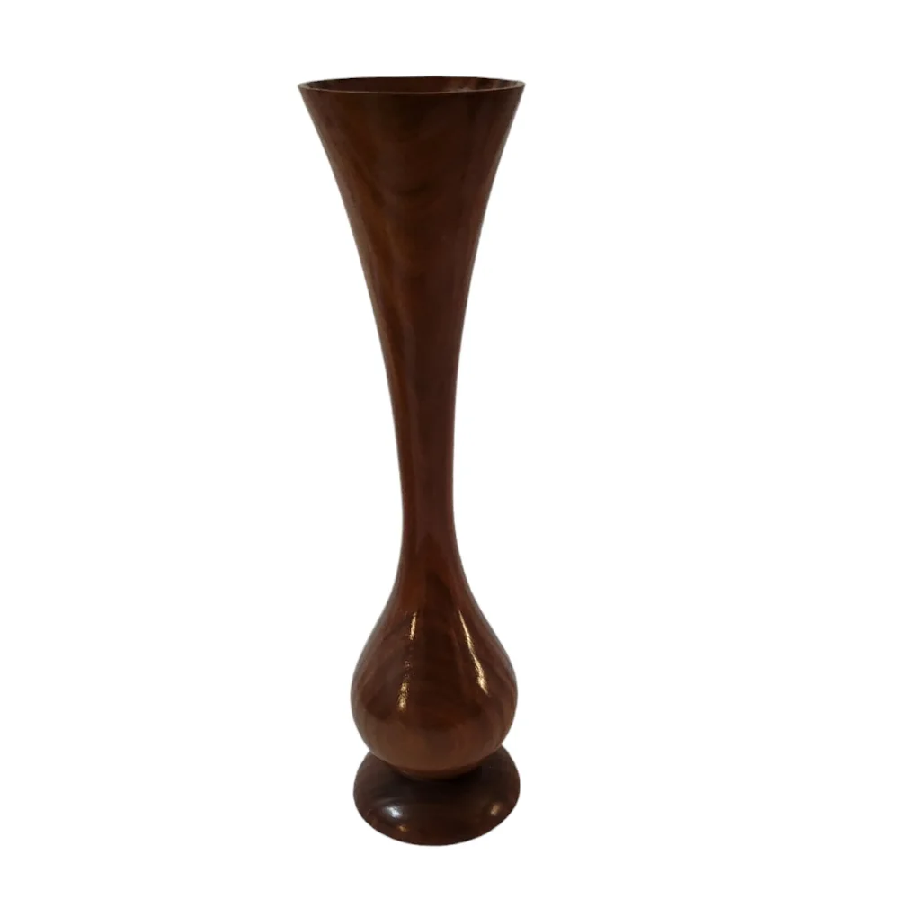 Vanessita Wooden Bud Vase MCM Boho